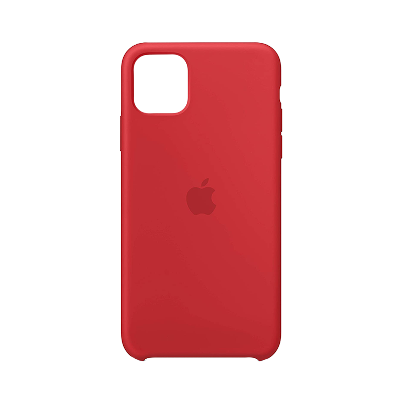 Protector iPhone 11Pro De hule Rojo