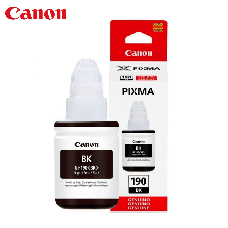 Tinta Canon GI-190 135 ml Negro