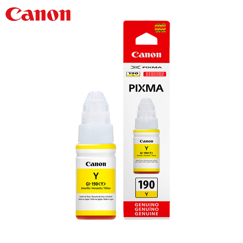 Tinta Canon GI-190 70 ml Amarillo