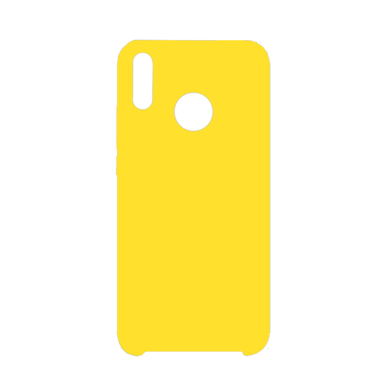 Protector Huawei Y9 prime De hule Amarillo