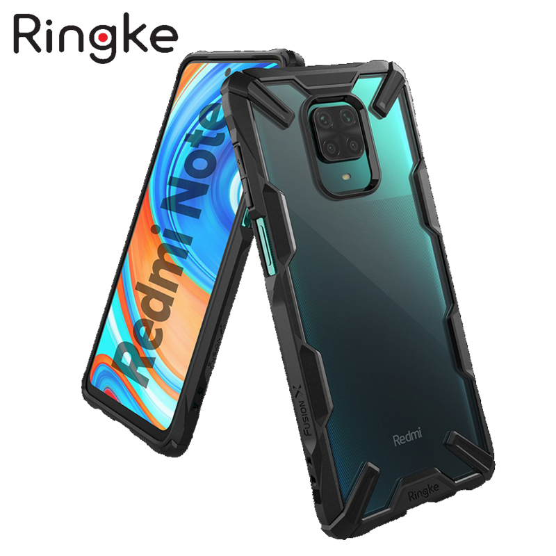 Protector Ringke para Xiaomi Note 9Pro / 9s Fusion X Negro
