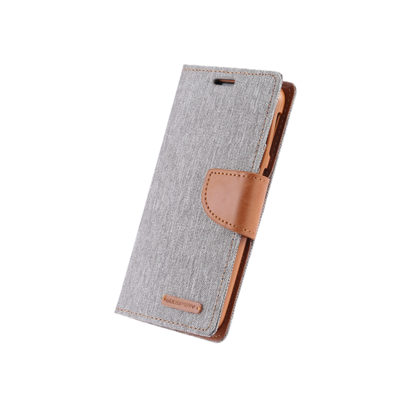 Protector estilo Libreta Canvas Diary Samsung a5100 2016 Gris