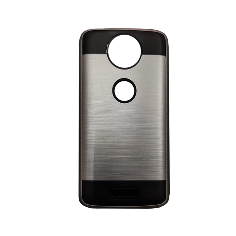 Protector Motorola Moto C Plus Doble Gris