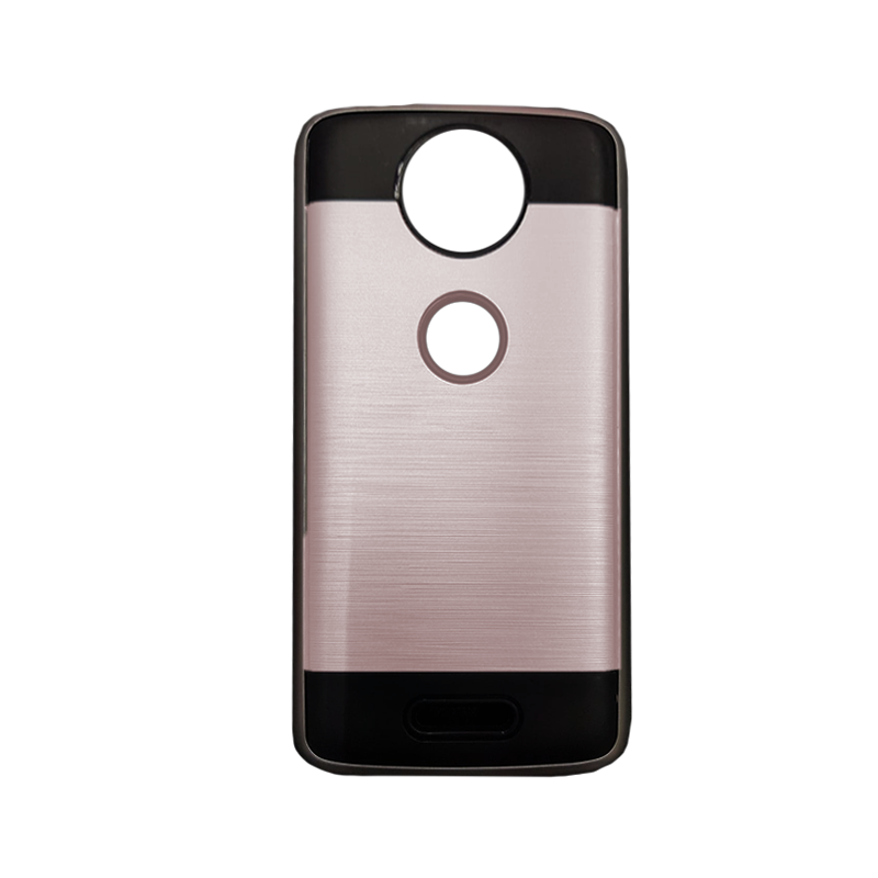 Protector Motorola Moto C Plus Doble Rosado