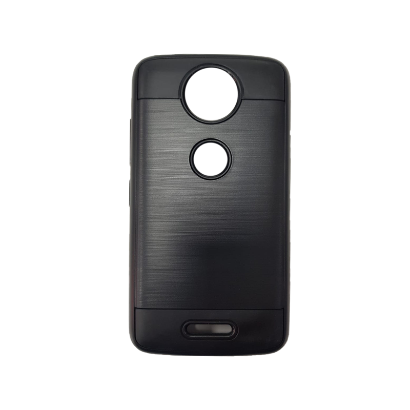 Protector Motorola Moto C Plus Doble Negro