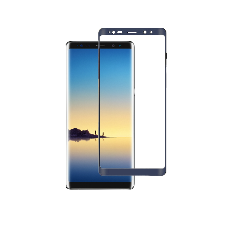 Vidrio Templado para Samsung Note 8 Azul