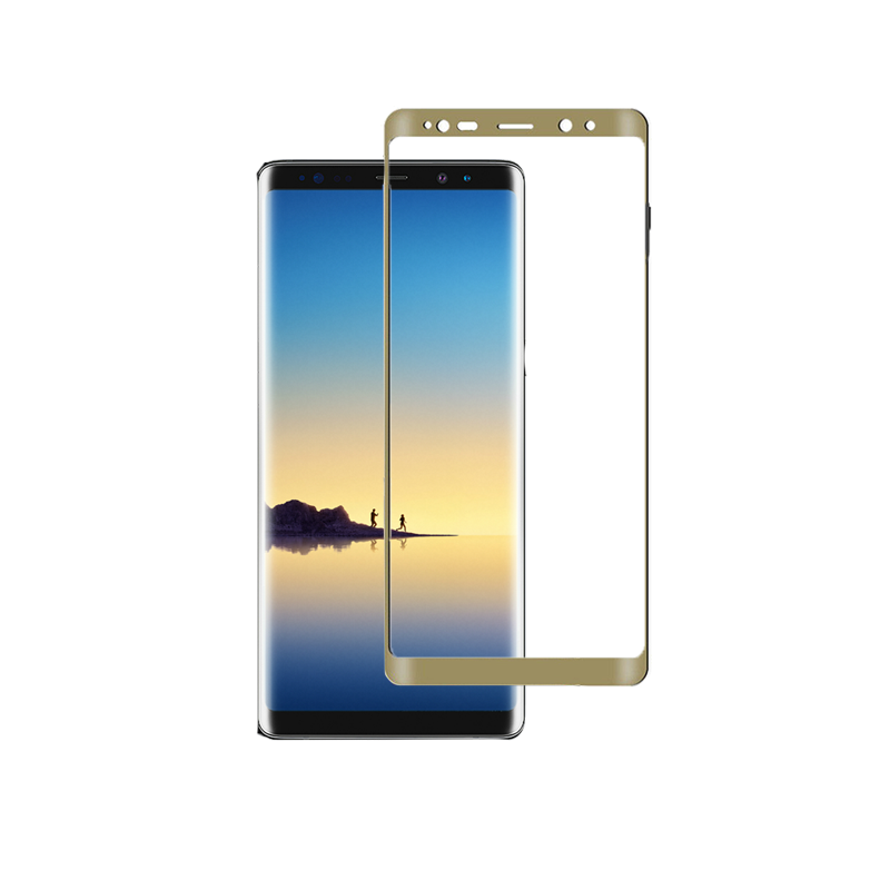Vidrio Templado para Samsung Note 8 Dorado