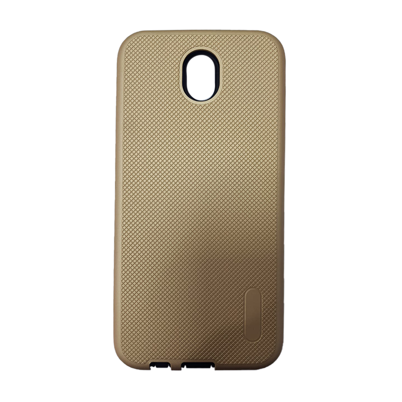 Protector de hule doble J7 Pro Dorado