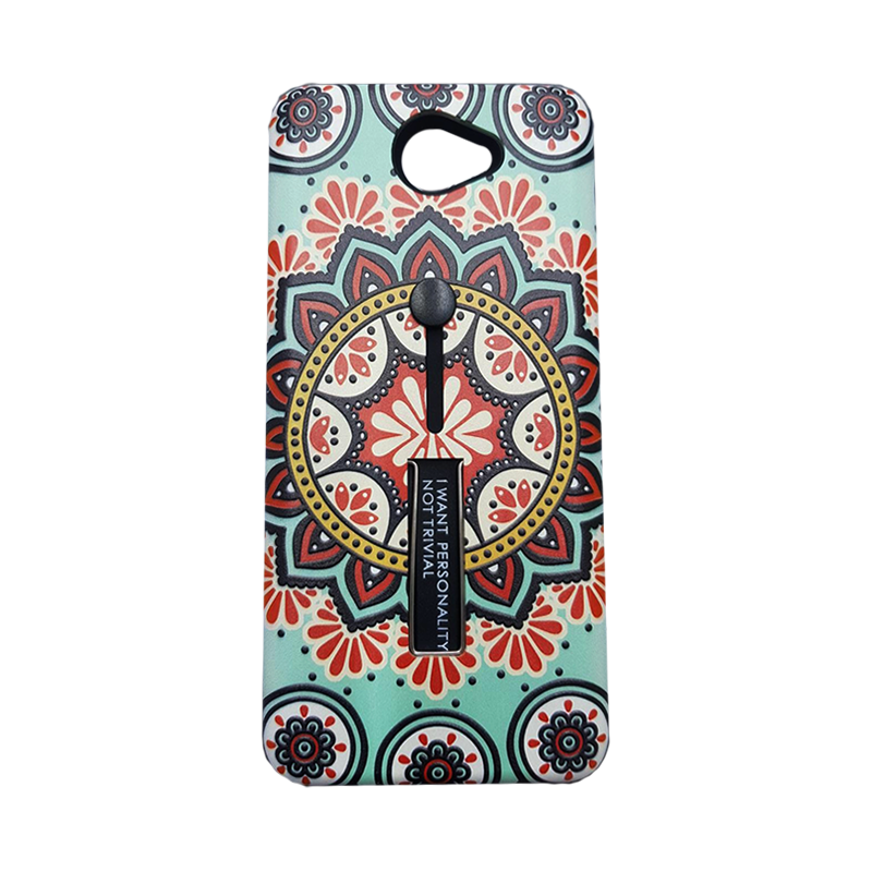 Protector con boton y soporte Huawei Y7