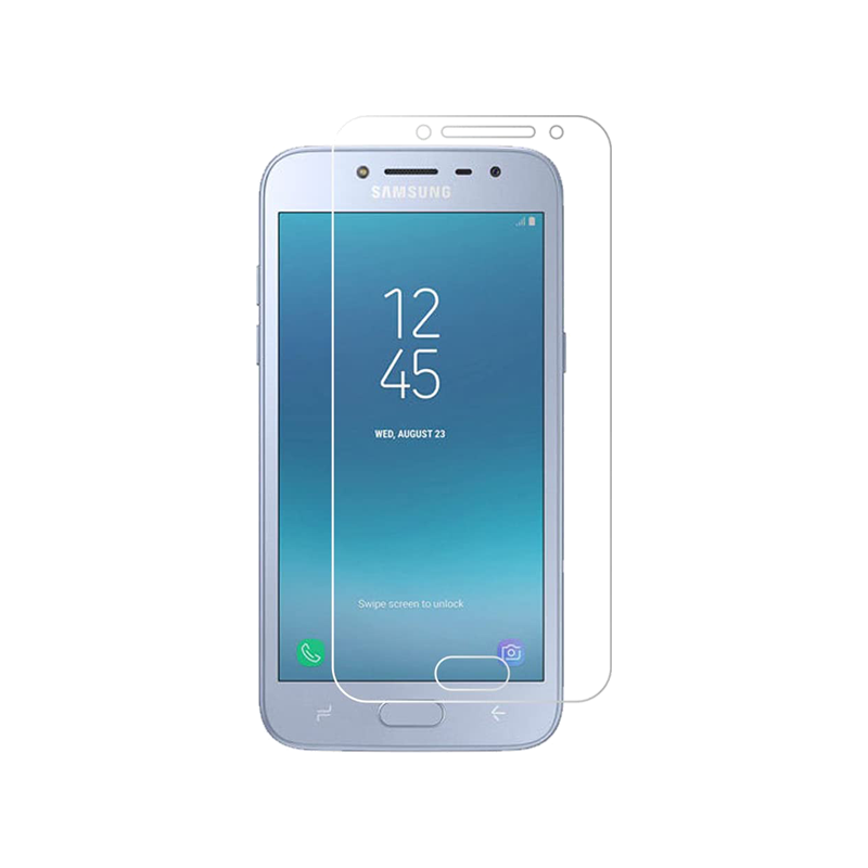 Vidrio Templado 10D para Samsung J2 Pro con pegamento en toda la pantalla
