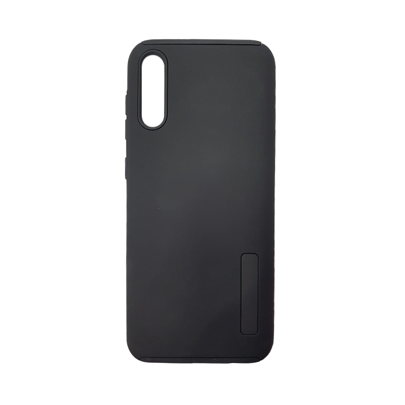 Protector Fashion Case de hule Samsung A50 Negro