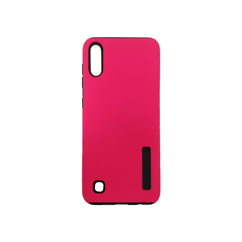 Protector de hule Samsung A10 Fucsia