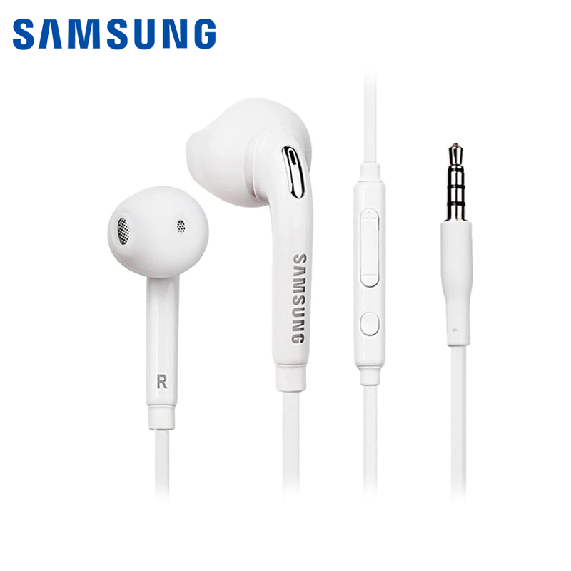 Audifono Samsung EG-920 con control de volumen Original Blanco