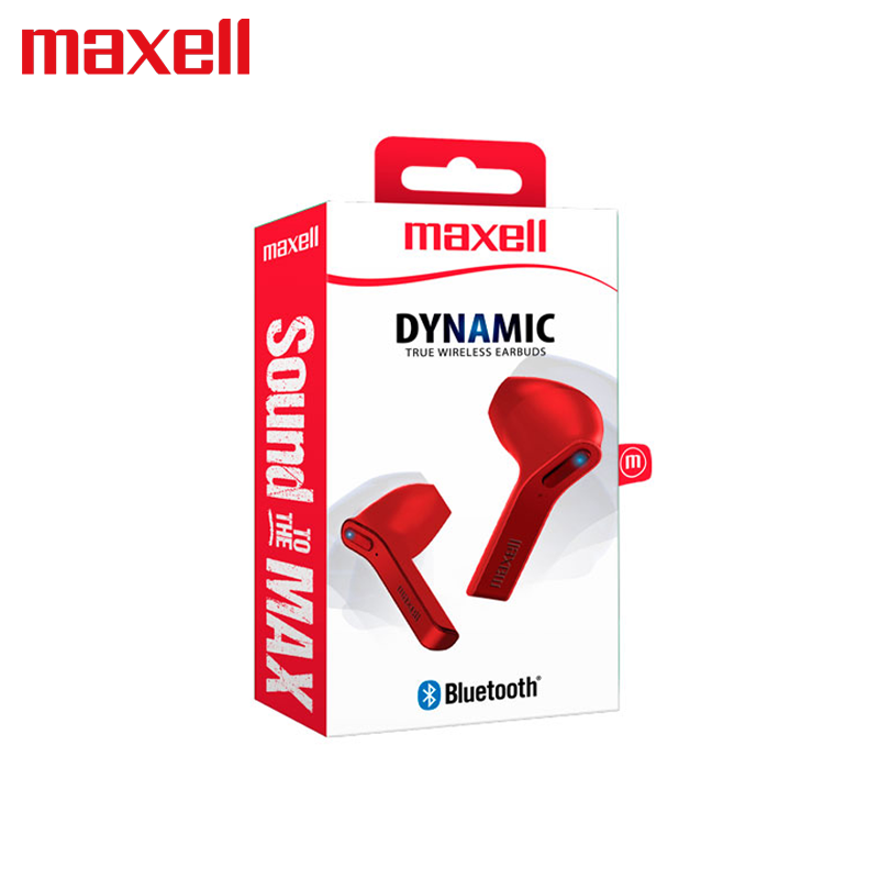 Audifono Maxell EB-BT95 Dynamic Wireless Rojo