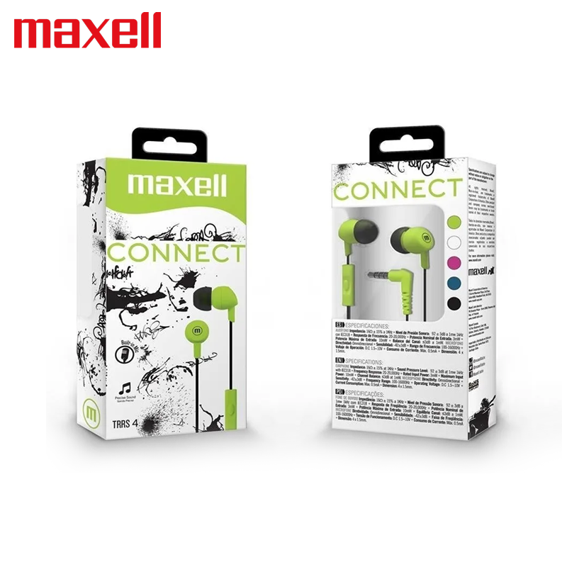 Audifono Maxell Connect IN-345 Verde