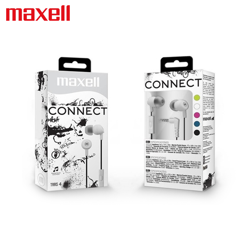 Audifono Maxell Connect IN-345 Blanco