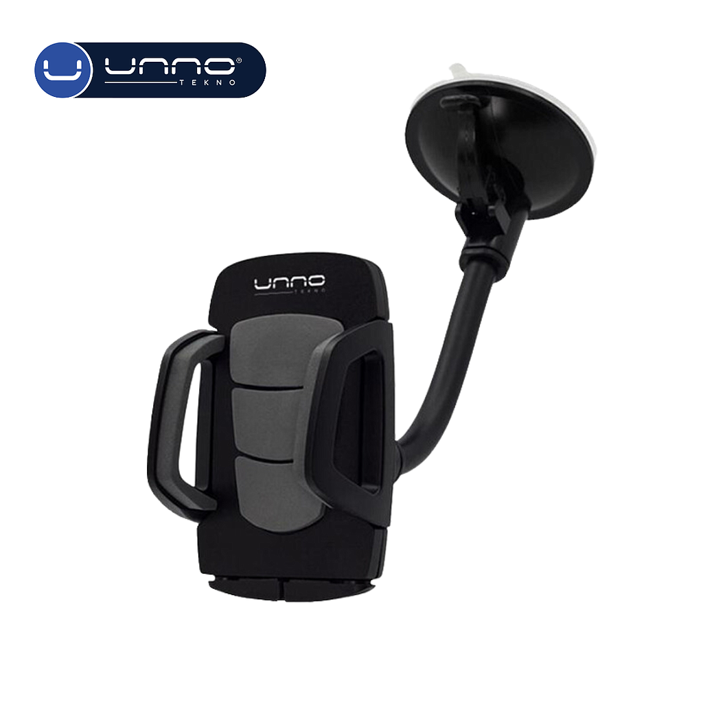 Soporte UNNO TEKNO para Telefono de Cuello Largo Negro (CH3004BK)
