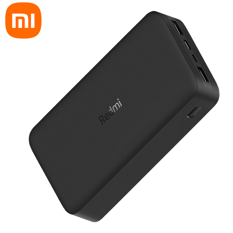 Power Bank Xiaomi Redmi Carga Rapida 20000 mAh 18W Negro