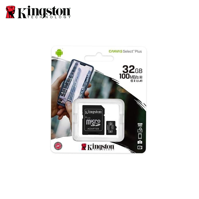 Memoria Kingston Micro SD Blister con adaptador 32 GB 100MB/s Clase 10