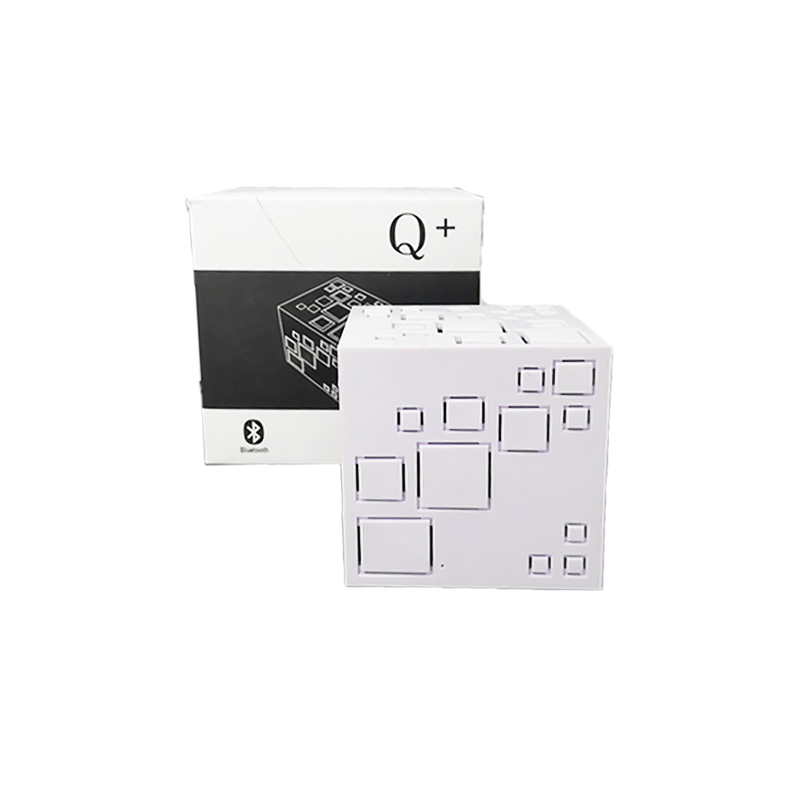Bocina Square LED Wireless Bluetooth Blanco