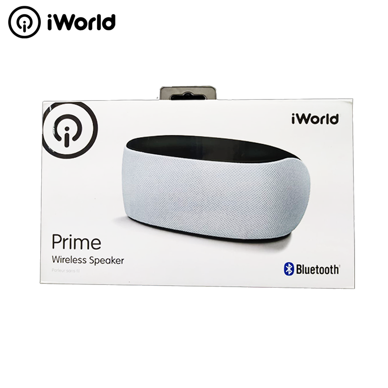 Bocina iWorld Prime Wireless Speaker Gris