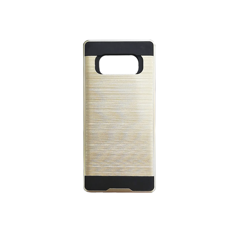 Protector CEL Doble Galaxy Note 8 Negro con Dorado