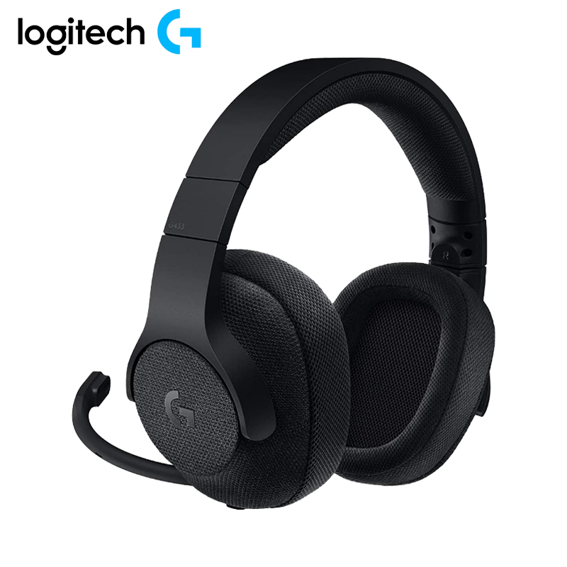 Audifono Logitech Gaming G433 Alambrico Negro 981-000667
