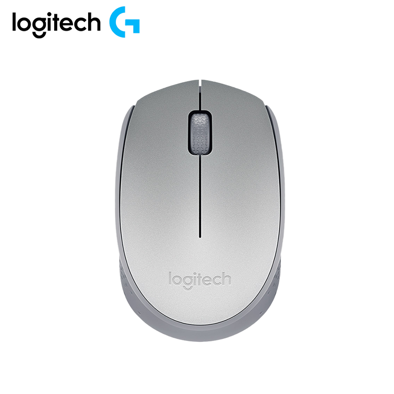 Mouse Logitech M170 Inalambrico 2.4GHz 3 Botones Plateado 910-005334