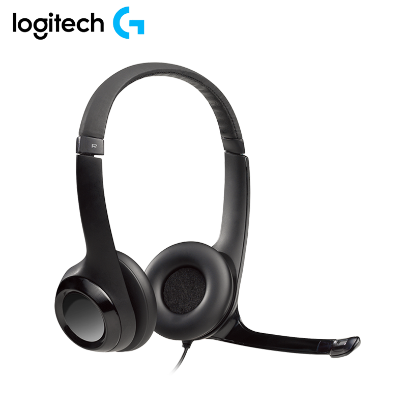 Audifono Logitech H390 Noise Cancelling USB Negro 981-000014