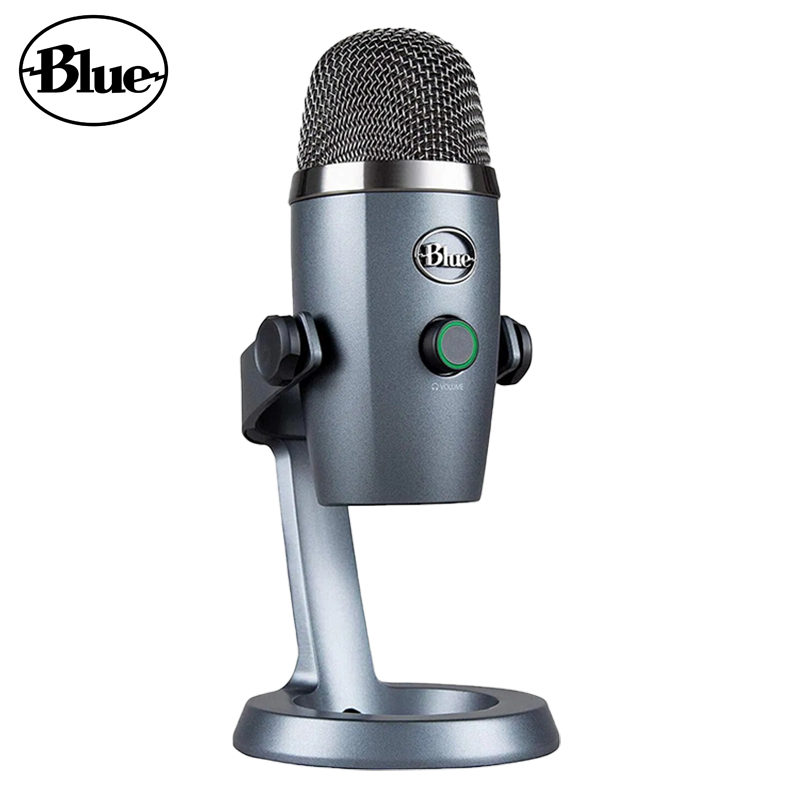 Microfono Blue Yeti Nano Premium USB Gris 988-000088