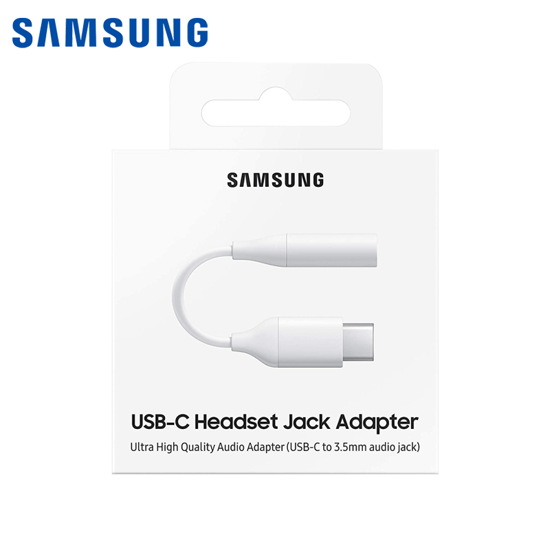 Adaptador ORIGINAL Samsung Jack de USB tipo C a 3.5mm