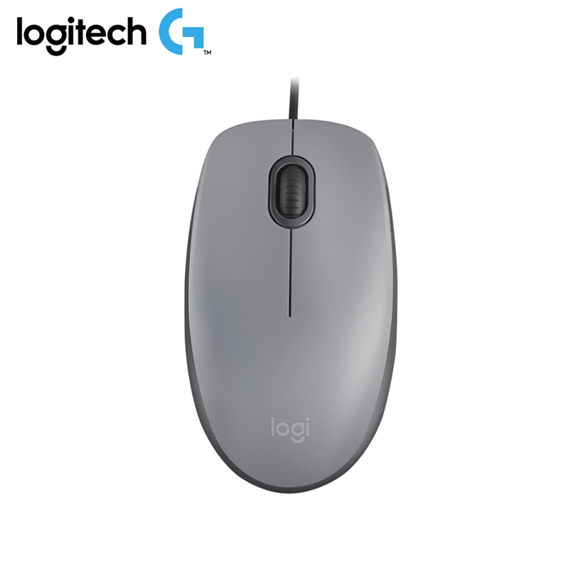 Mouse Logitech M110 Silent USB 3 Botones 1000dpi Gris 910-005494