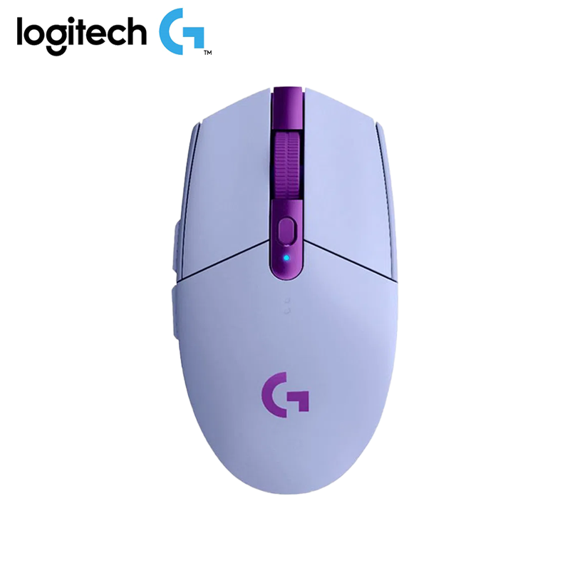 Mouse Logitech Gaming G305 Inalambrico USB 12000dpi Lila 910-006020