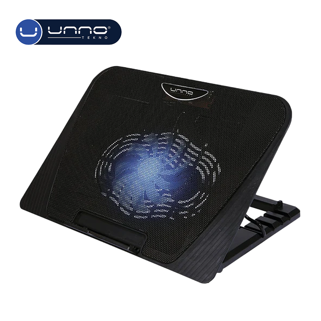 Base de Enfriamiento UNNO TEKNO para Laptop USB (NC6130BK)