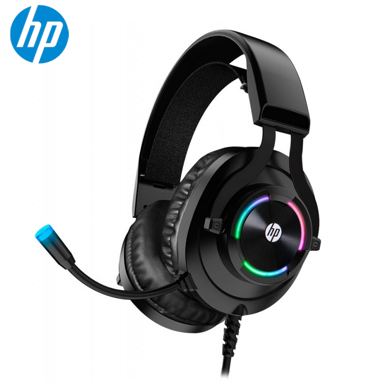 Audifono HP Gaming H360 Cable USB Negro