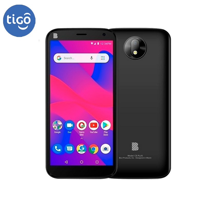 Celular BLU C5L Plus 32GB/1 Tigo Un Sim Negro