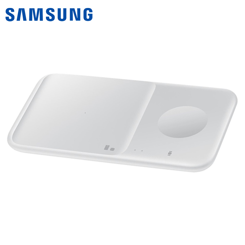 Cargador Samsung Carga Rapida Inalambrico Pad Duo (9W) 2021 EP P4300 Blanco