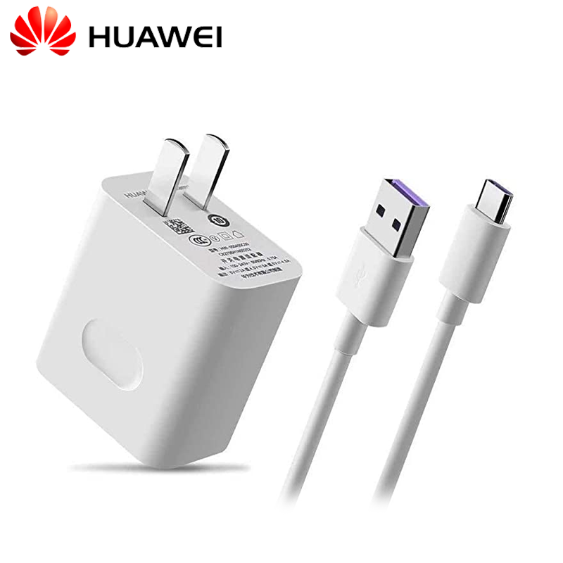 Cargador Huawei SuperCharge con Cable Tipo C 22.5W 4.5V/5A