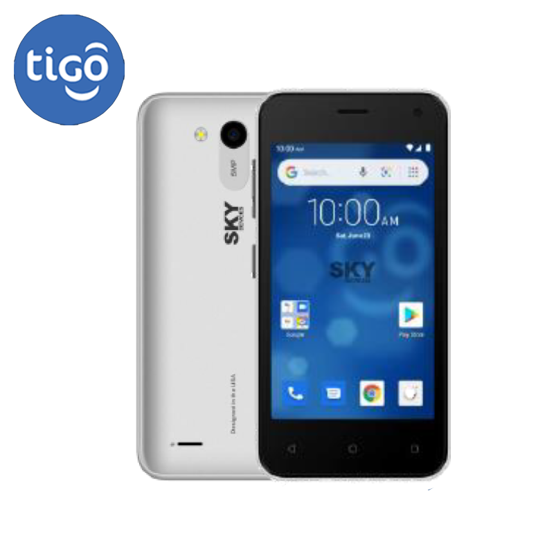 Celular SKY Black 2 Tigo un Sim Gris