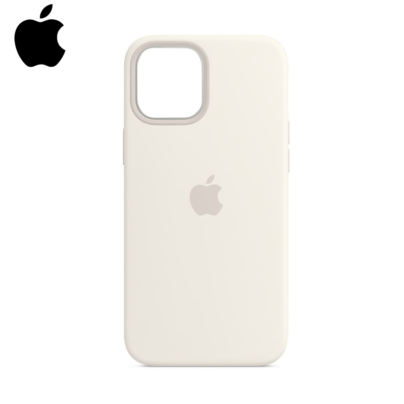 Protector iPhone 12 Pro Max Silicon MagSafe Blanco