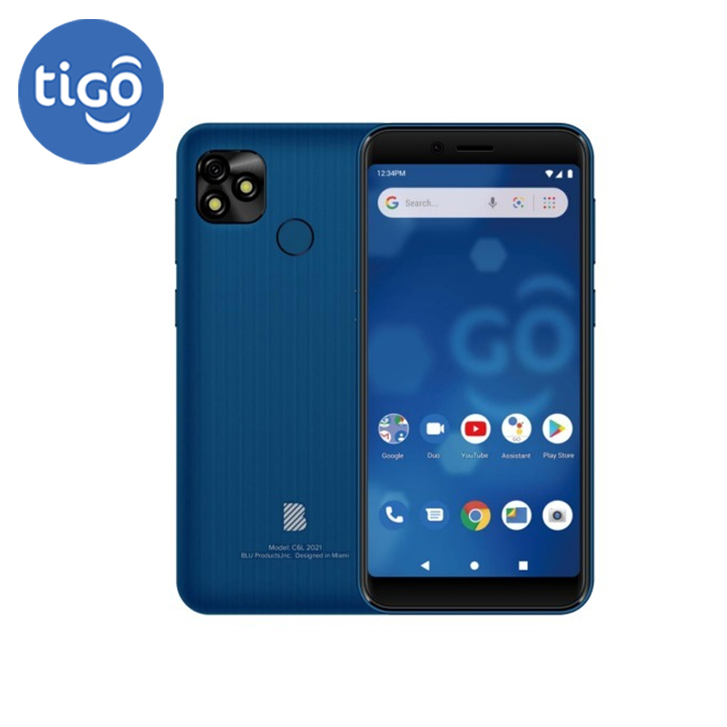Celular BLU C6L 2021 32GB/1 Tigo Un SIM Azul