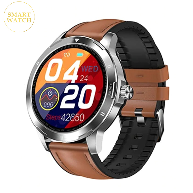 Reloj Smart Watch Sport K15 Cuero Caqui