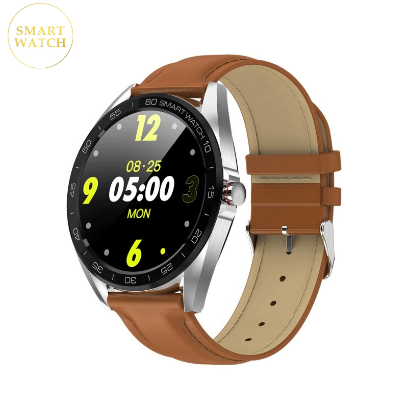 Reloj Smart Watch Sport & Business K7 Cuero Cafe