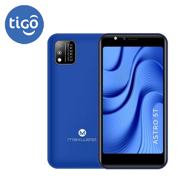 Celular MaxWest Astro 5T 32GB/1 Tigo Un Sim Azul