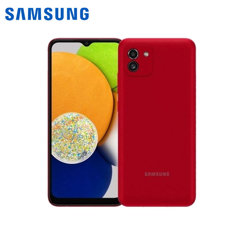 Celular Samsung Galaxy A03 128GB/4 Liberado Dual Sim Rojo