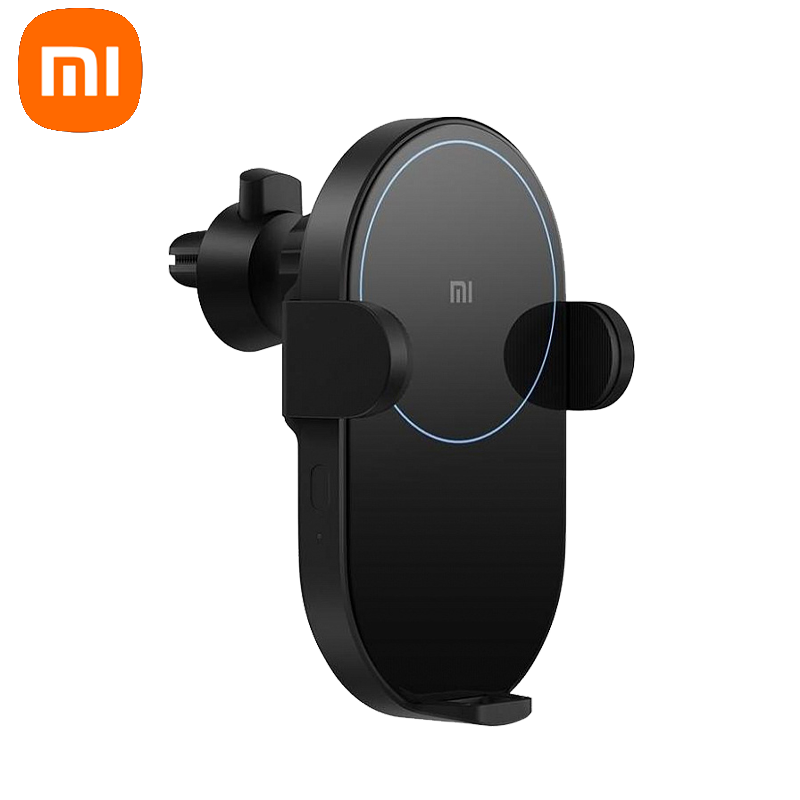 Cargador Xiaomi Inalambrico y Sujetador para Carro 20W Negro
