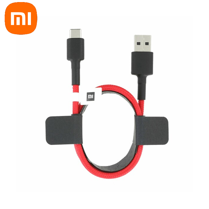 Cable Xiaomi Trenzado Tipo C 1m (SJX10ZM) Rojo