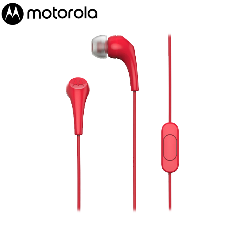 Audifono Motorola Earbuds 2-S 3.5mm Rojo