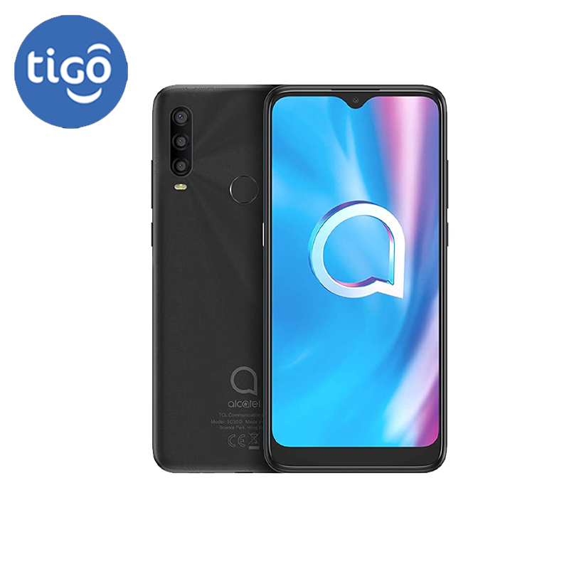 Celular Alcatel 1 SE 64GB/2 Tigo Un Sim Gris