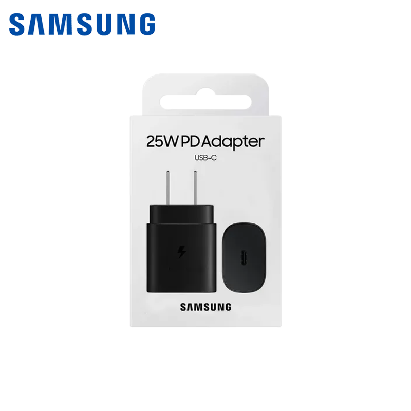 Cargador Samsung 25W PD USB-C Negro ORIGINAL